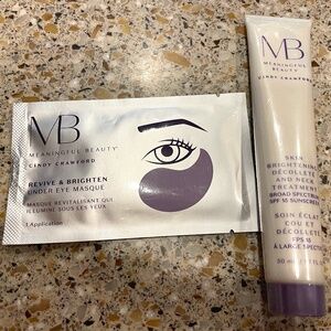 Meaningful Beauty Skin Brightening Decollete Neck Treatment & Under Eye Masque
